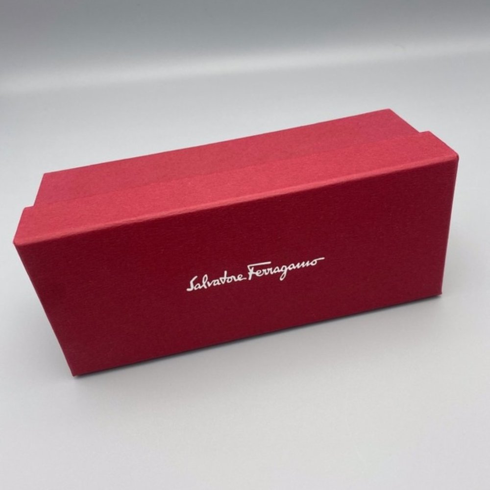 NEW Salvatore Ferragamo EMPTY Gift / Storage / Sunglass Case Box - Picture 3 of 3